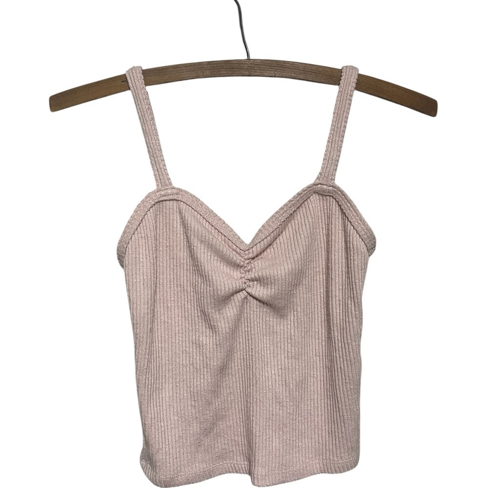 Forever 21 Pink Ribbed Tank